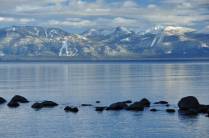 O magnífico Lake Tahoe, na Califórnia, nos Estados Unidos